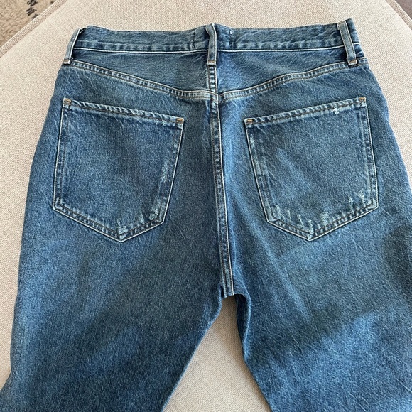 Agolde Riley High Rise Crop - Picture 4 of 7